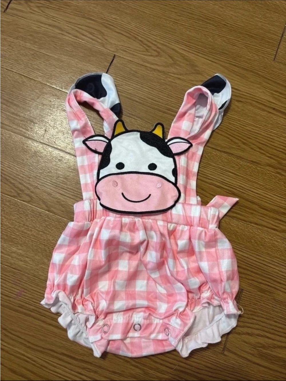 Marie Nicole 0-3m cow bubble